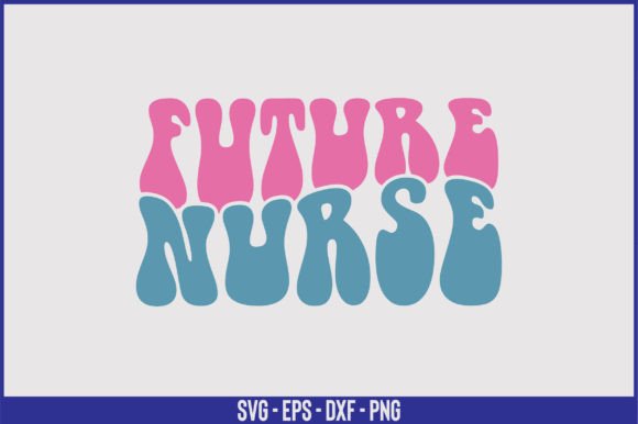 Future Nurse Retro SVG: Graphics for Crafts
