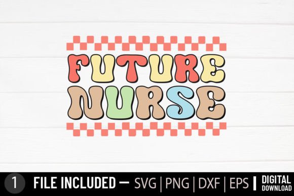 Future Nurse SVG: Retro Graphics for Crafts