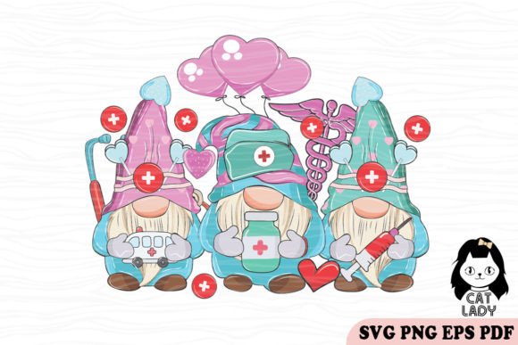 Gnome Nurse Valentine: Crafts & Graphics Review