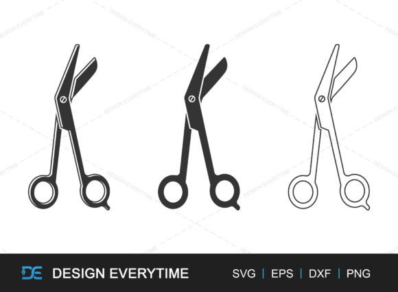 Medical Scissor SVG: Graphics for Crafts