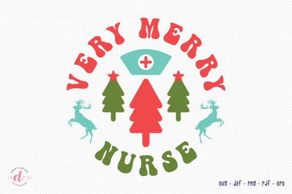 Nurse Christmas SVG: Crafts & Graphics