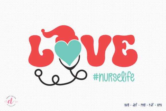 Nurse Christmas SVG: Graphics for Crafts