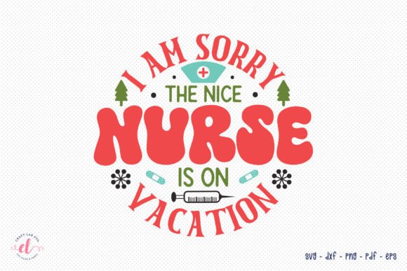 Nurse Christmas SVG: Graphics for Crafts