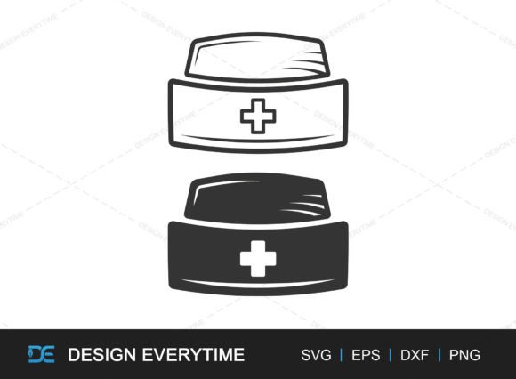 Nurse Hat SVG: Graphics for Crafts & Blogs