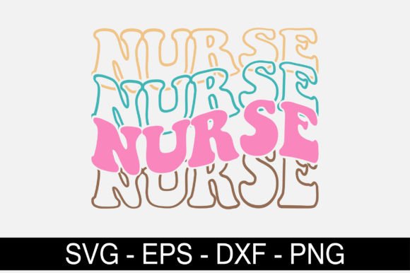 Nurse Retro SVG: Graphics for Crafts