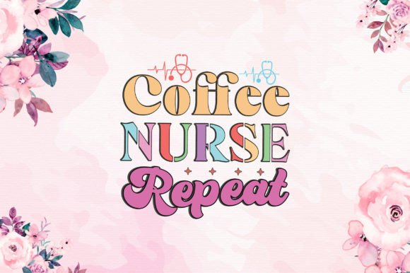 Retro Nurse Coffee: Crafts & Graphics Review