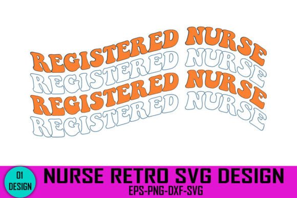 Retro Nurse Graphics for Crafts & Design