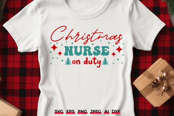 Reviewing the Christmas Nurse on Duty SVG for Holiday Embroidery