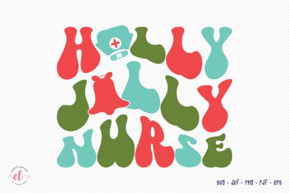 Reviewing the Holly Jolly Nurse Christmas SVG Design