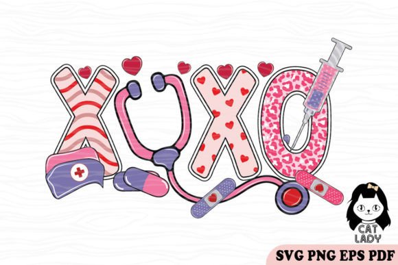 Reviewing Xoxo Nurse Valentine SVG PNG Sublimation
