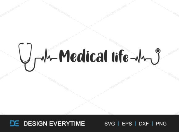 Stethoscope SVG for Crafts & Graphics