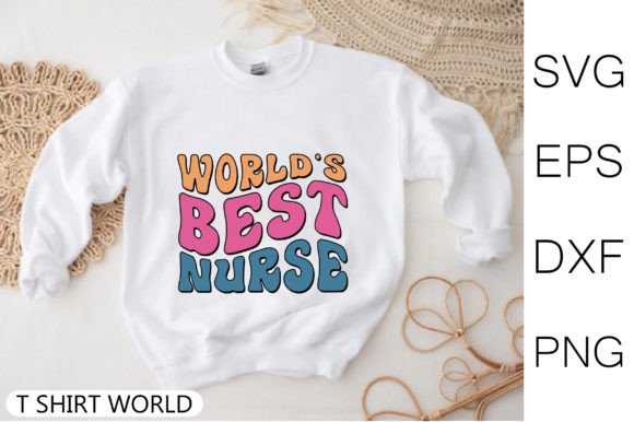 World's Best Nurse Retro SVG: Graphics for Crafts